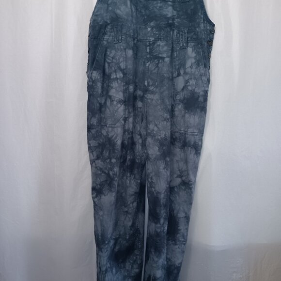 ANTHROPOLOGIE THE WANDERER RELAXED OVERALLS TIE DYE SIZE 32 - Picture 13 of 14